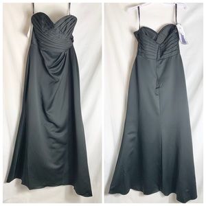 Alfred Angelo Black Bridesmaids Dress Sz 10